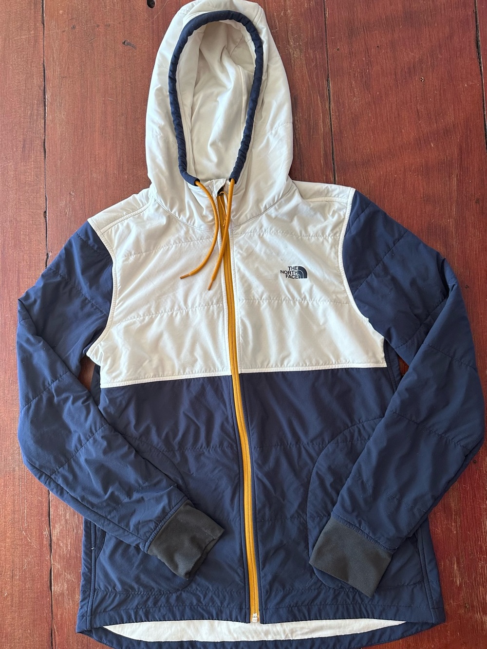 The North Face Women’s Mountain Hoodie in Navy/ White